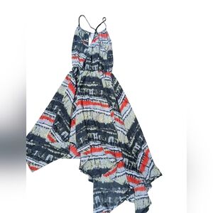 Asymmetrical Multicolor Dress